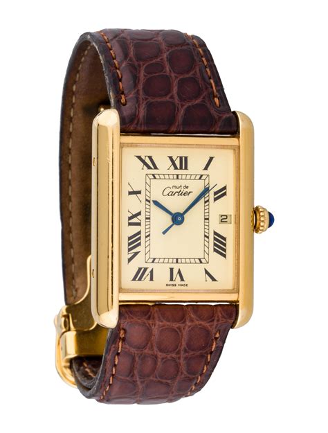 cartier wtches|cartier tank watch.